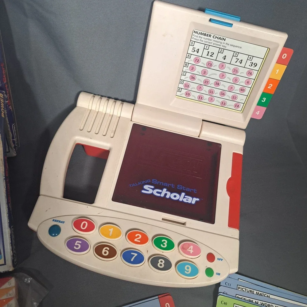 VTG VTech Talking Smart Start Scholar Learning Toy Expansion Packs Retro Kid Toy